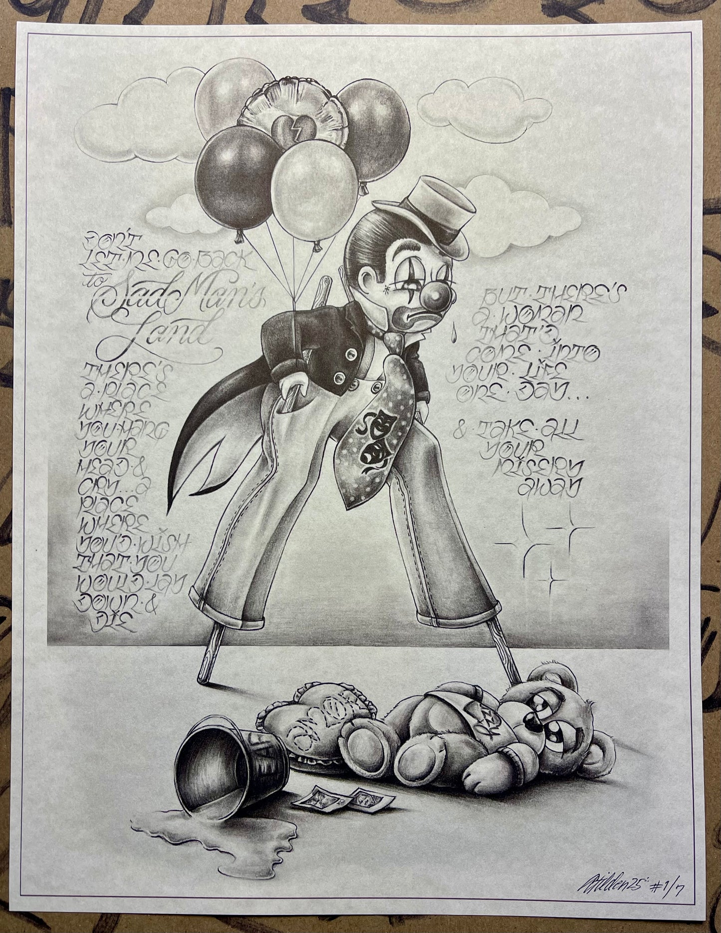 Sad Man’s Land Print