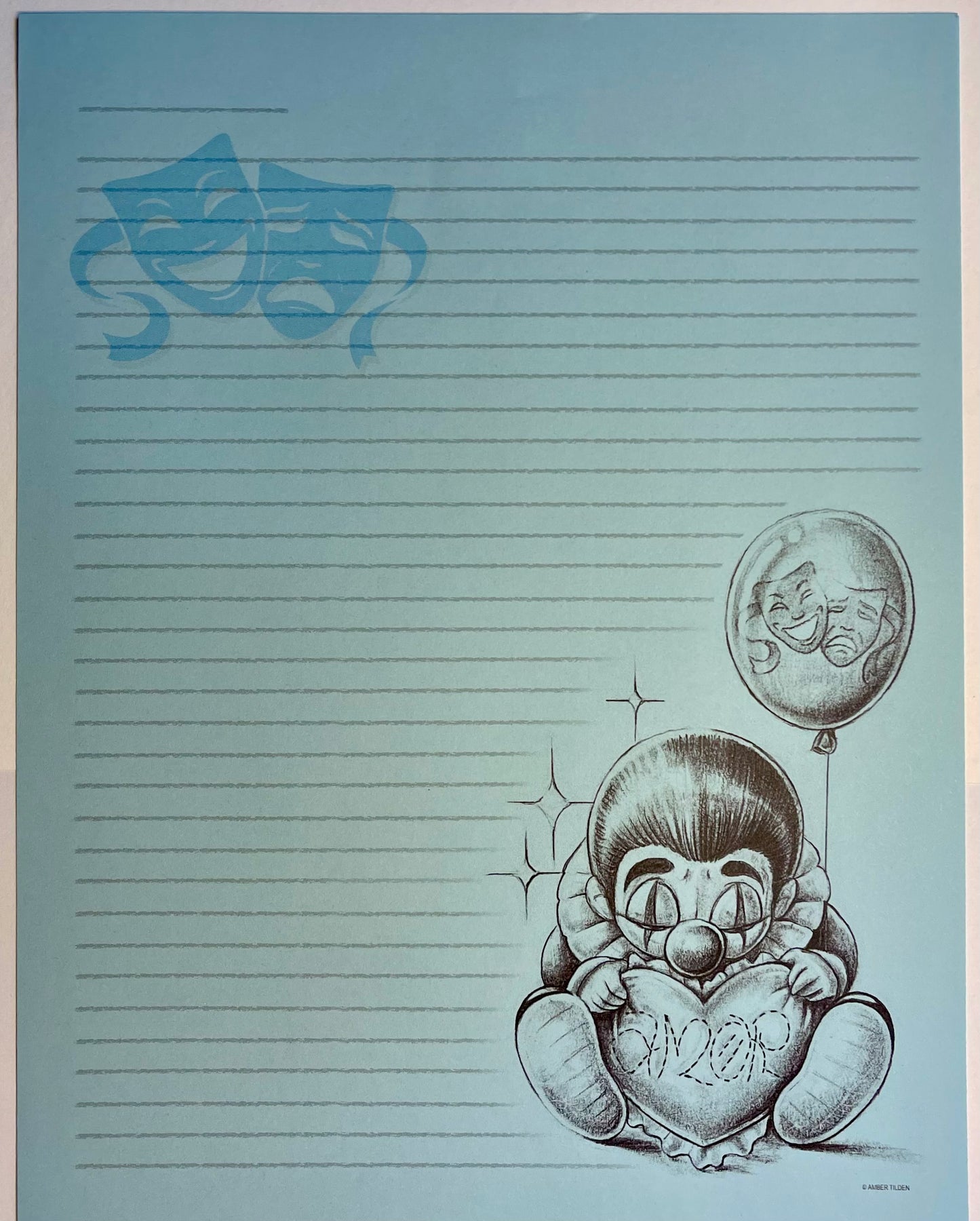 Amor Payaso Stationary