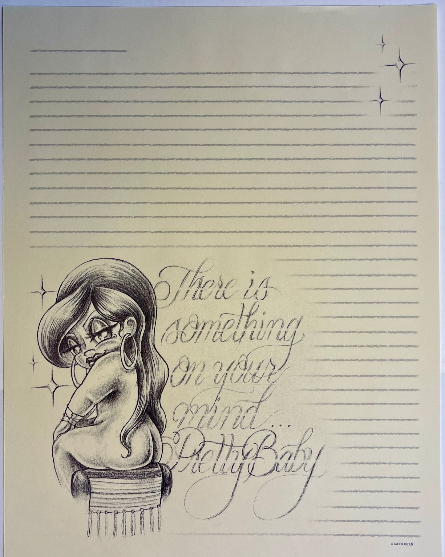 Zarape Girl 1 Stationary