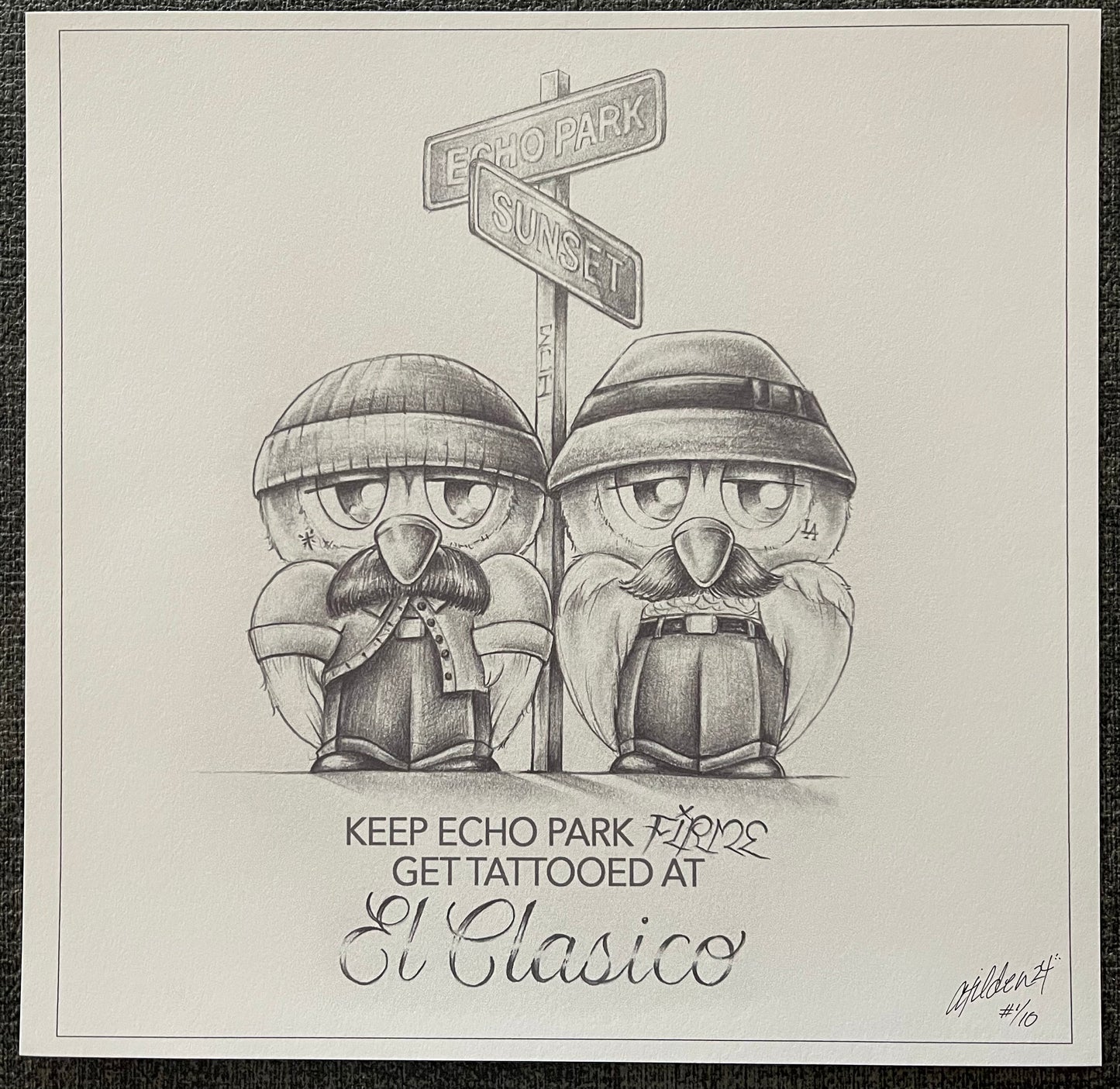 ECT Owl Print