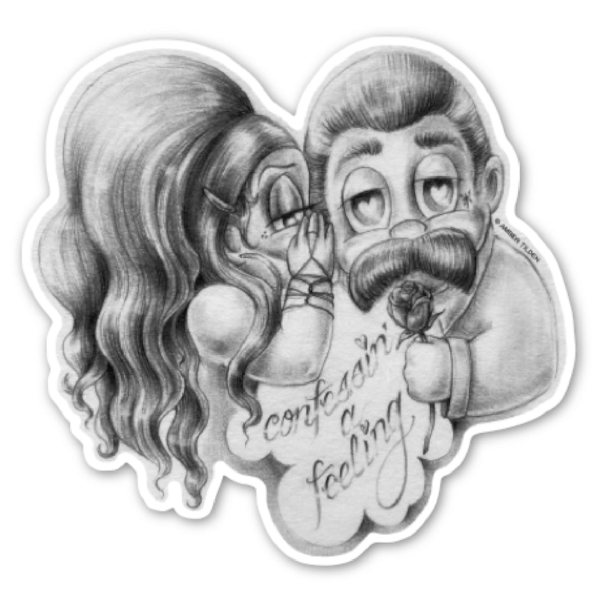 Confessin’ A Feeling Sticker