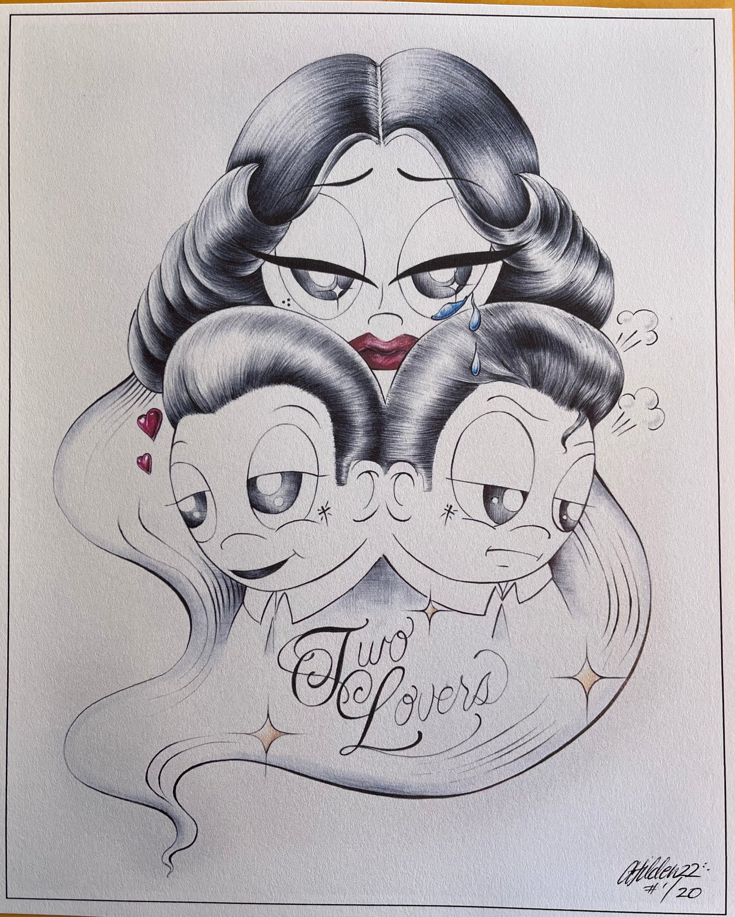 Two Lovers Print
