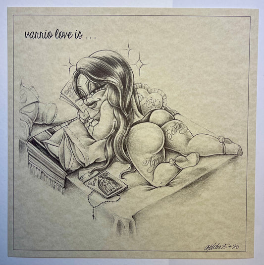 Zarape Girl 2 Print