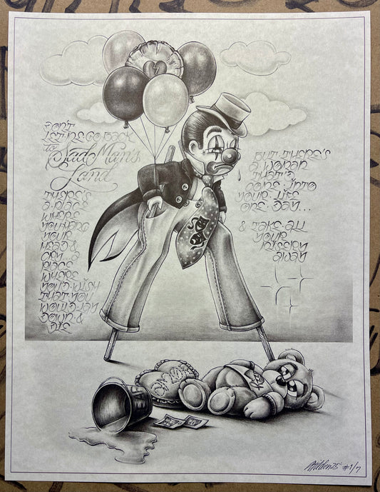 Sad Man’s Land Print