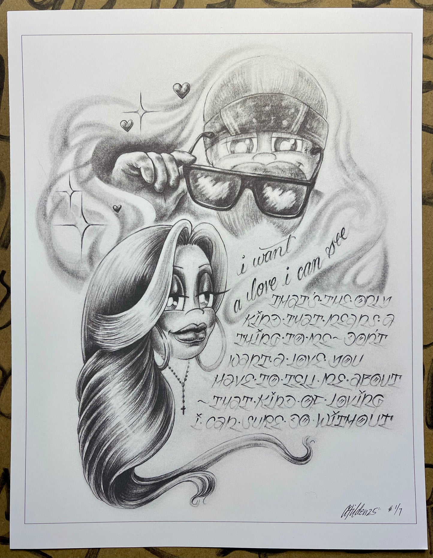 A Love I Can See Print