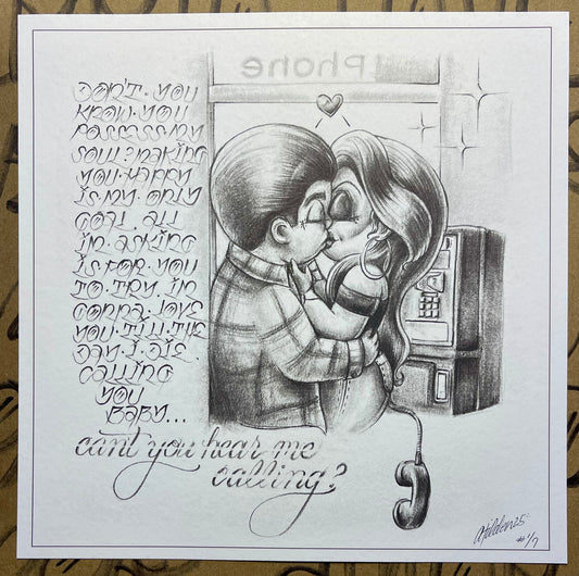 Can’t You Hear Me Calling Print