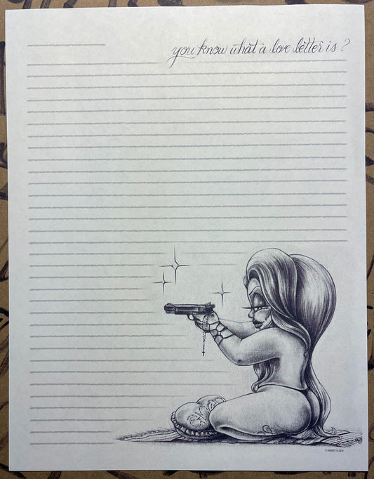 Zarape Girl 8 Stationary