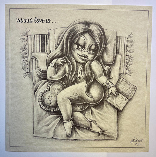 Zarape Girl 3 Print
