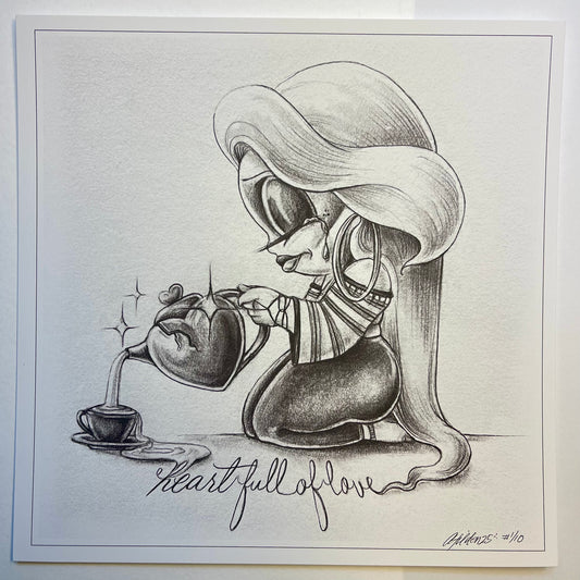Heart Full of Love Print