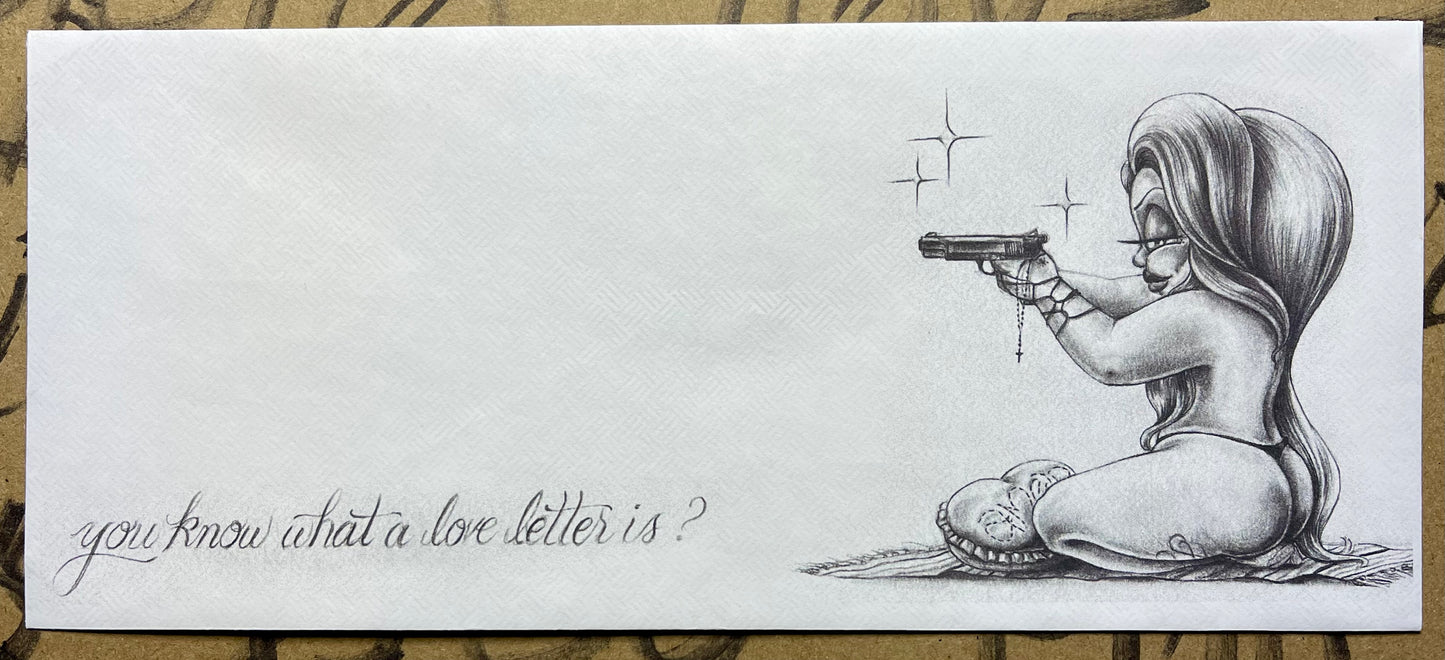 Zarape Girl 8 Envelope