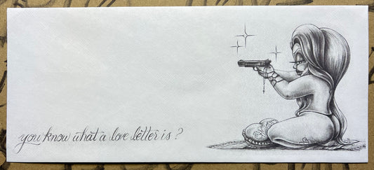 Zarape Girl 8 Envelope