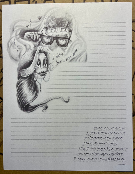 A Love I Can See Stationary