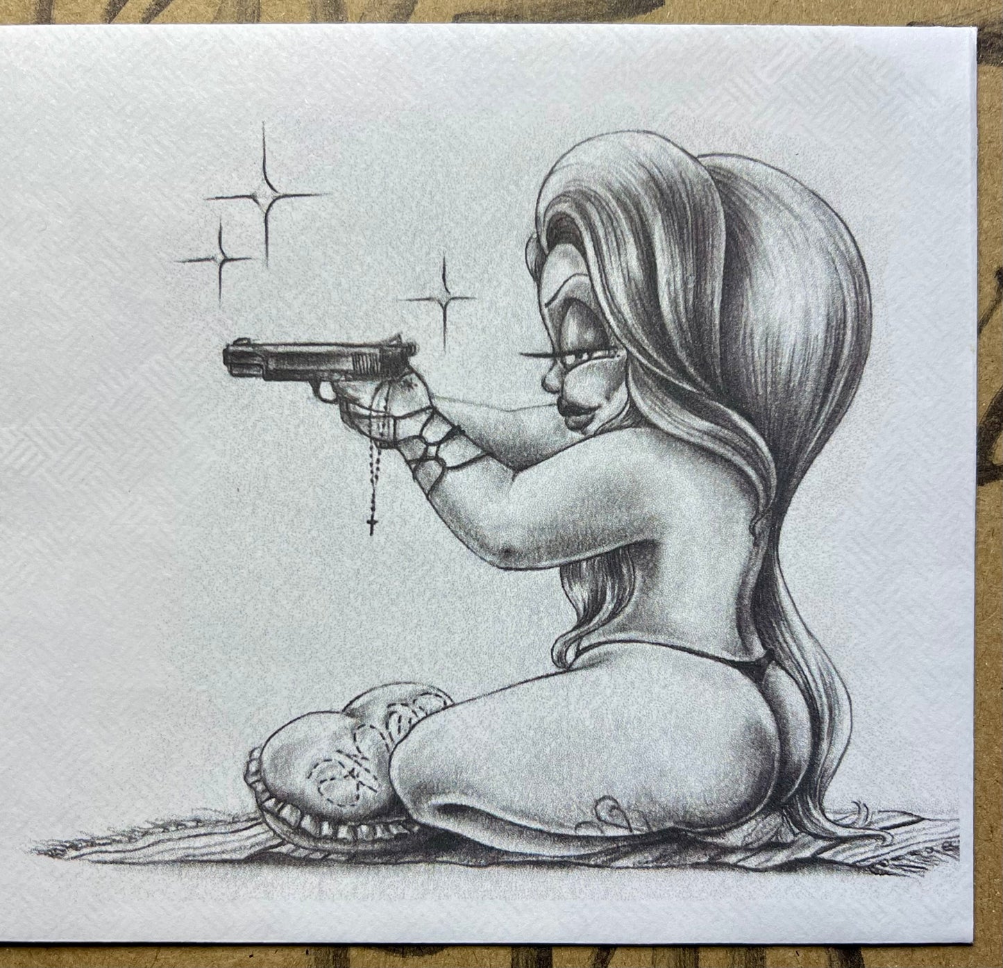 Zarape Girl 8 Envelope