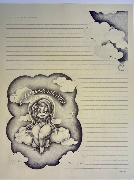 Zarape Girl 4 Stationary