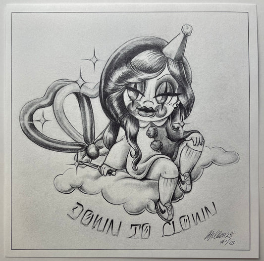 Down to Clown Print