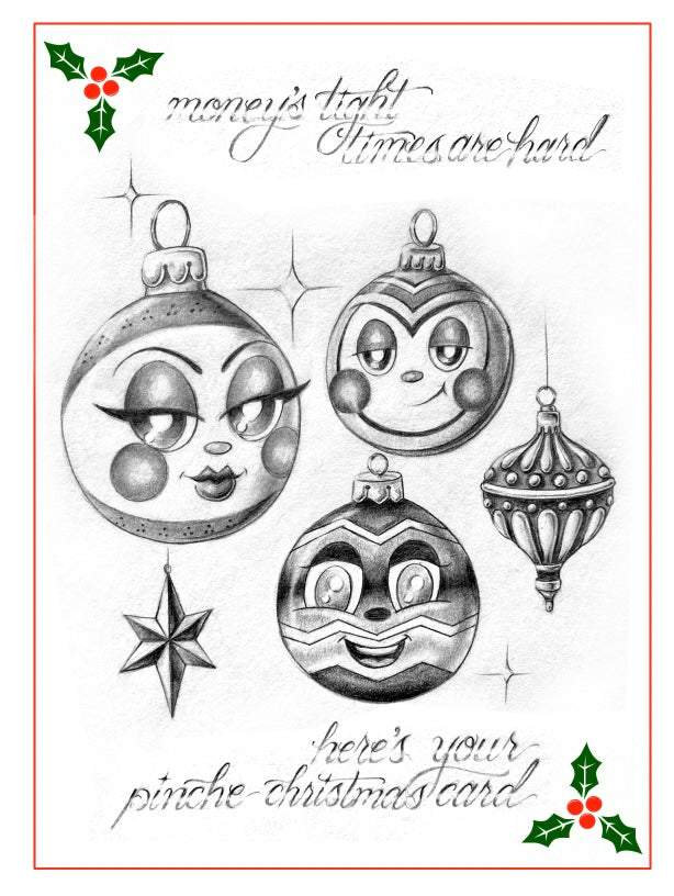 2025 Bonus Christmas Pinche Card