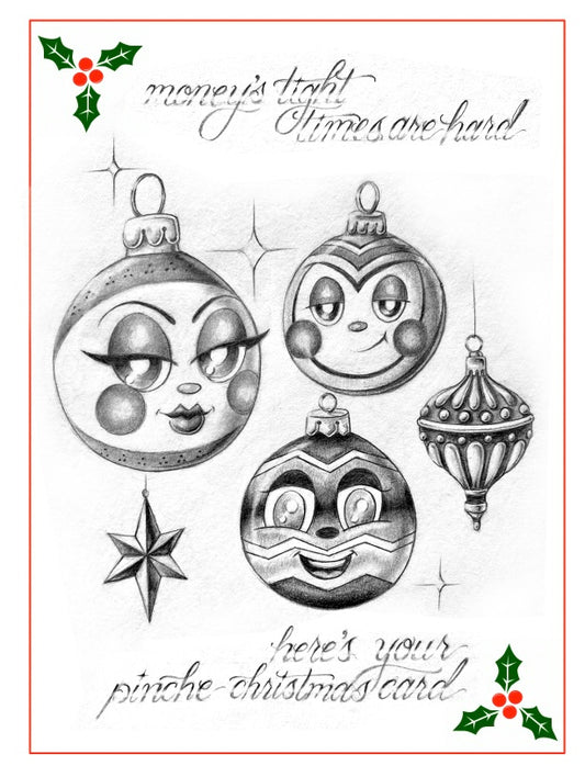 2025 Bonus Christmas Pinche Card