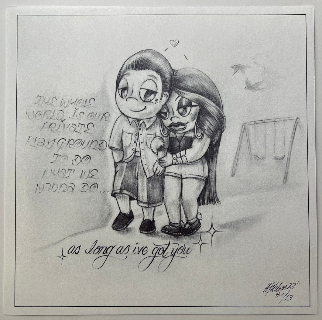 As Long As I’ve Got You Print