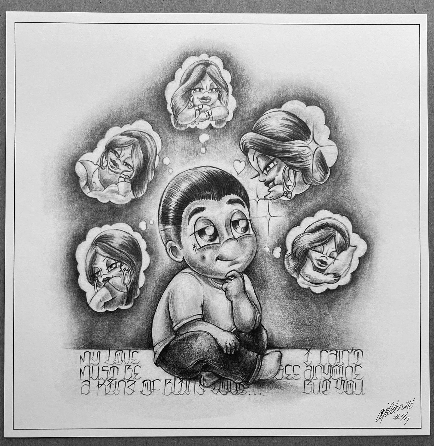 Only Have Eyes For You Print