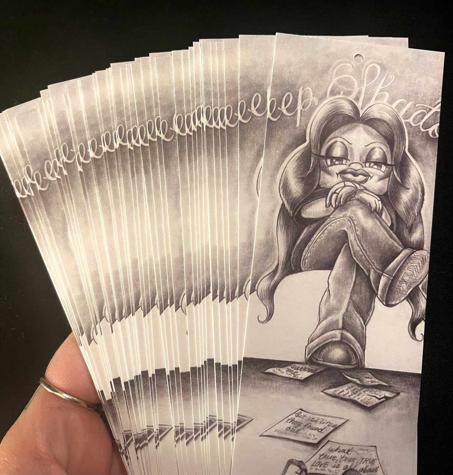 Deep Shadows Bookmark