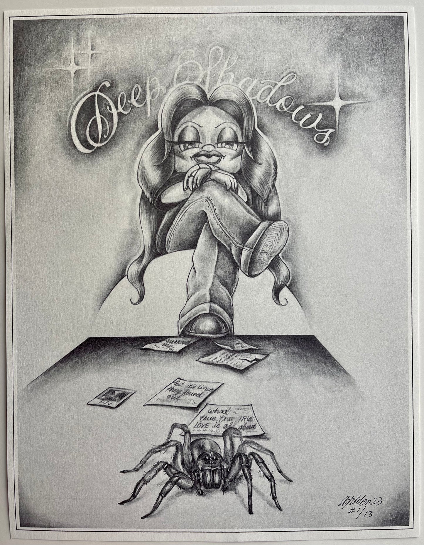 Deep Shadows Print