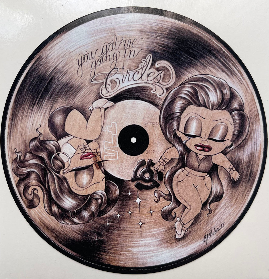 Going In Circles Sticker