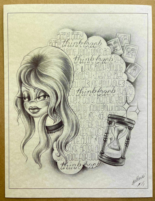 Think Back Print