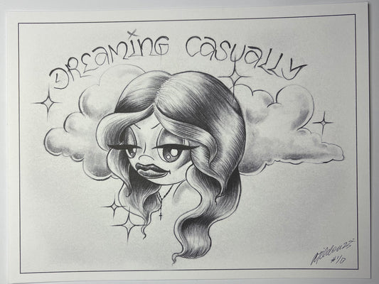 Dreaming Casually Print