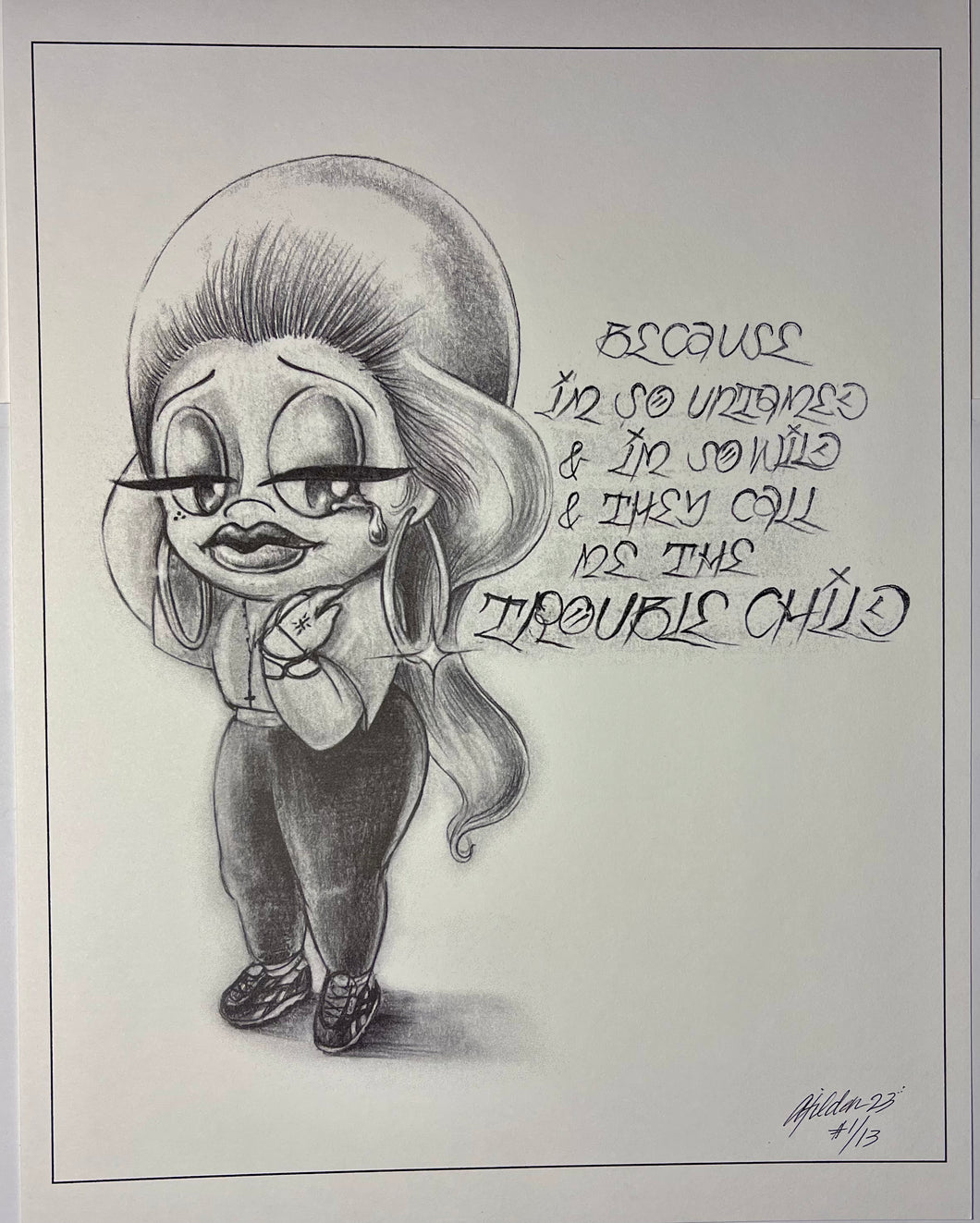 Trouble Child Print