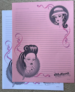 Barbie Flash Stationary