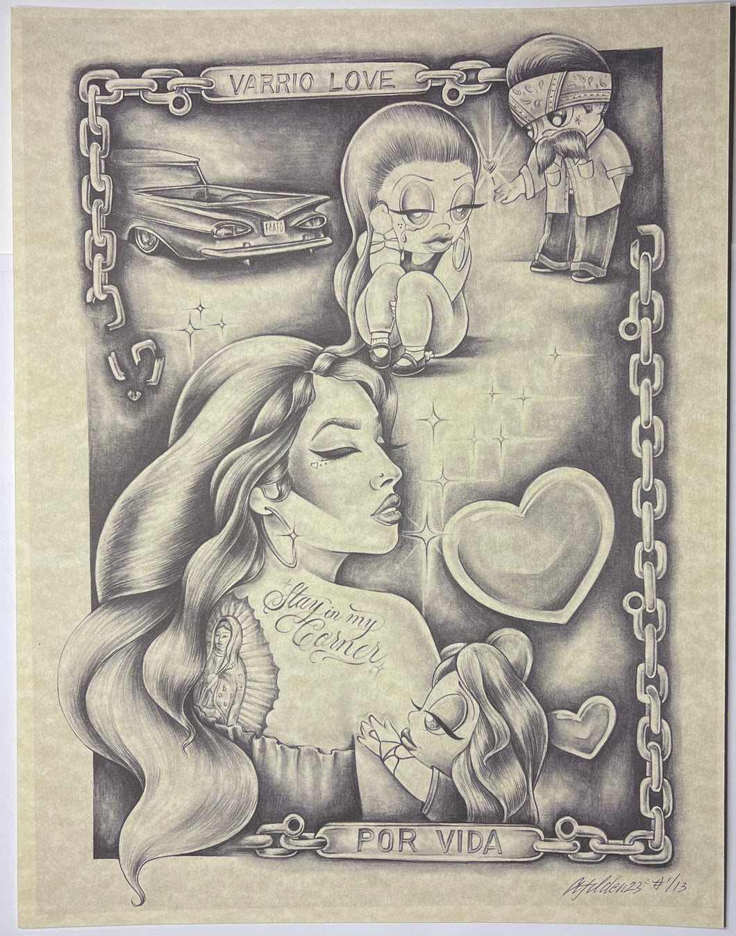 Stay in my Corner Print