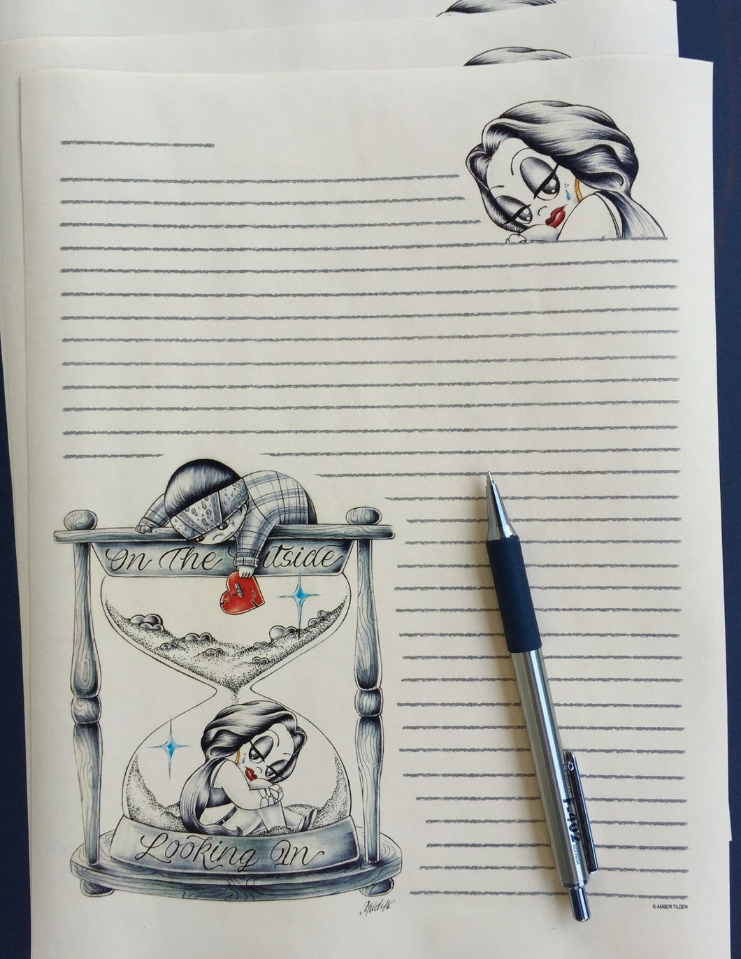 Hourglass Stationary
