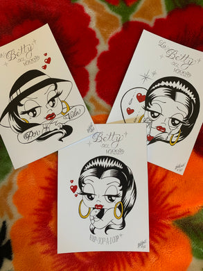La Betty Limited Mini Prints
