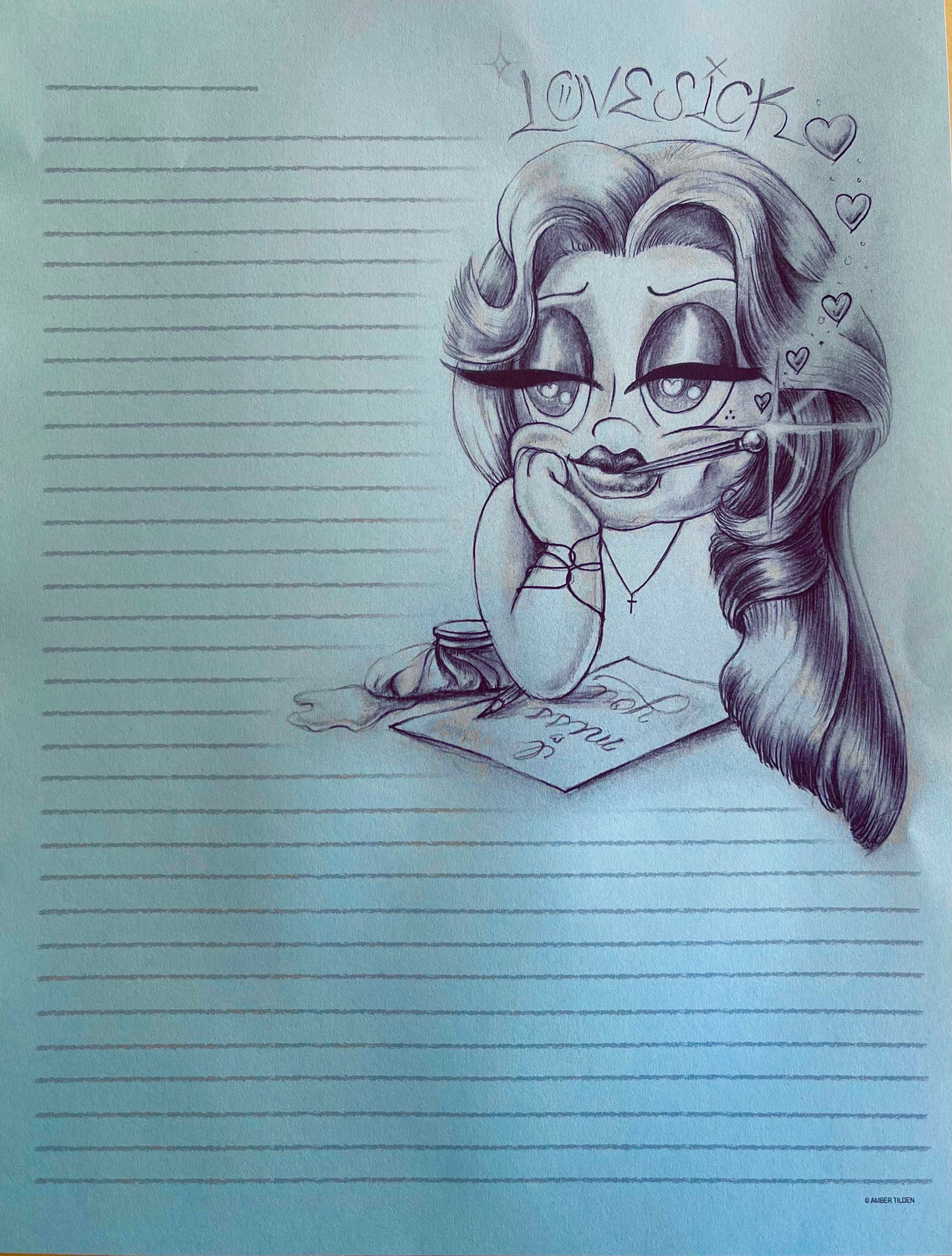 LoveSick Stationary