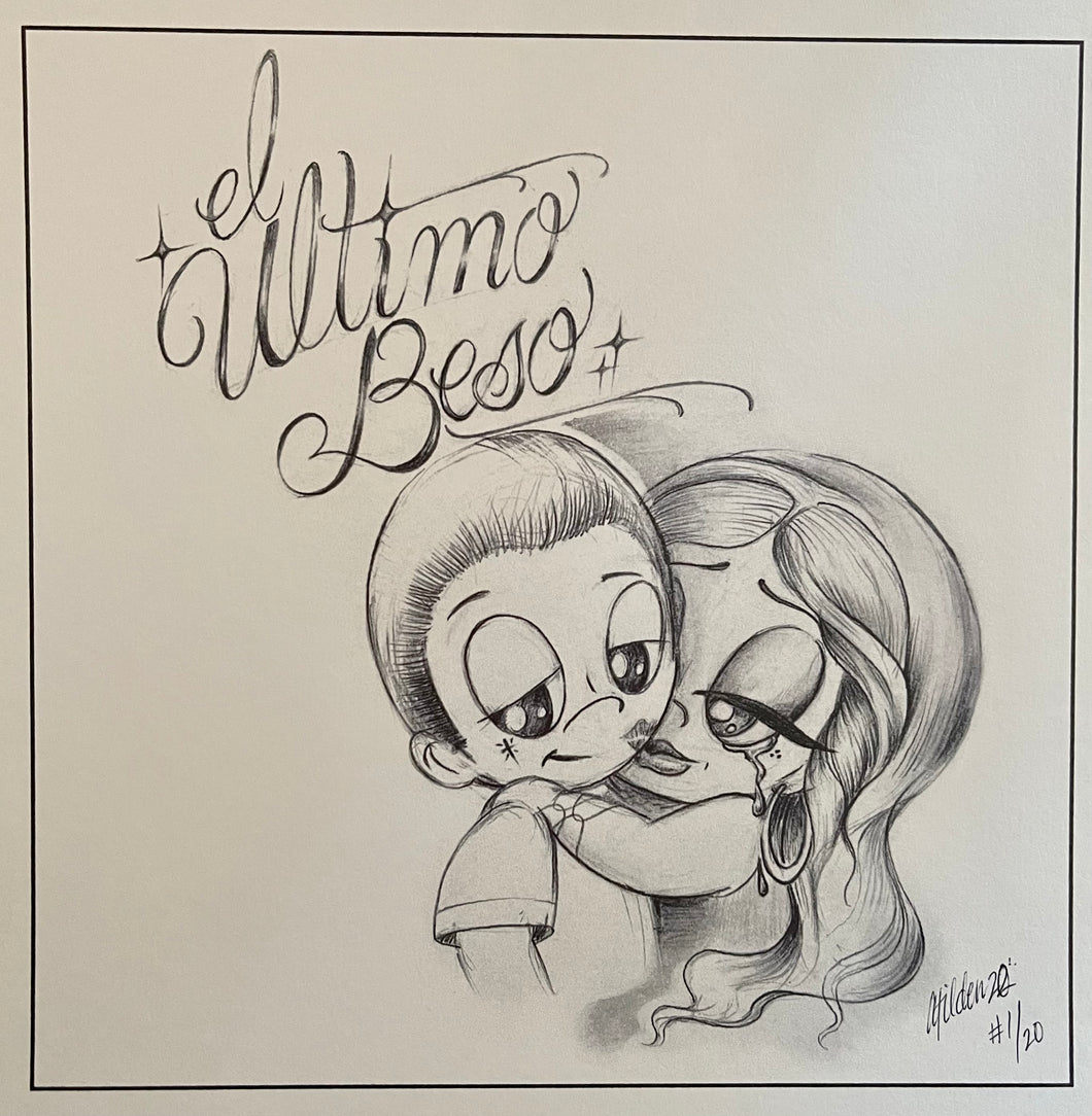 El Ultimo Beso Print